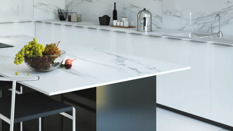 Cooking Surface Marble Finished Countertops