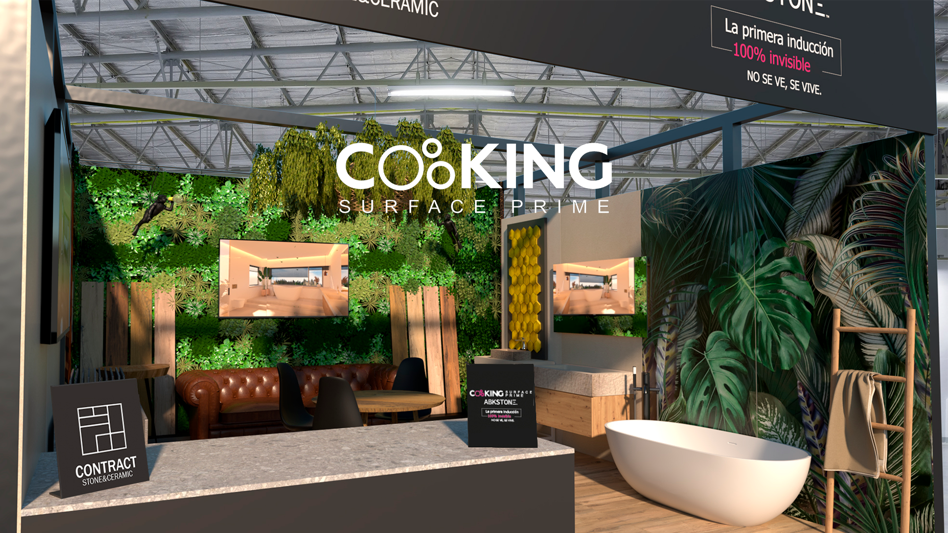 stand cooking surface feria