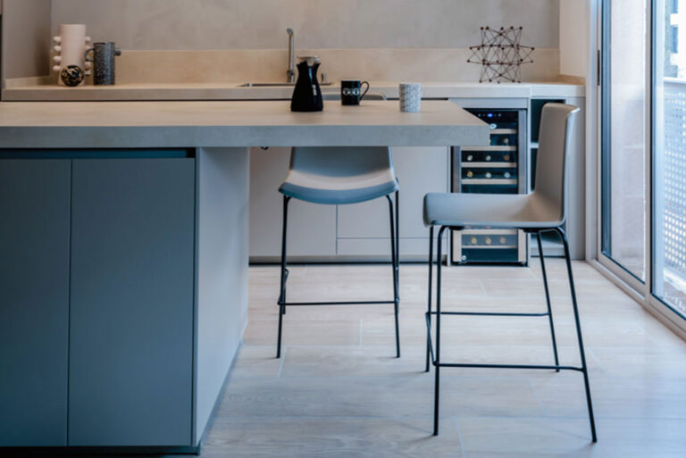 cocina gris