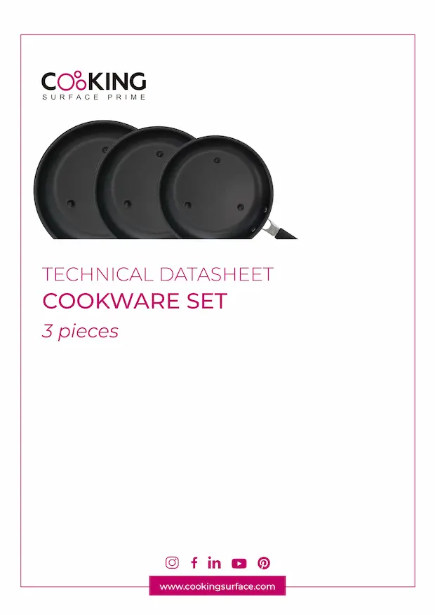 Portada TECHNICAL DATASHEET COOKWARE 3P