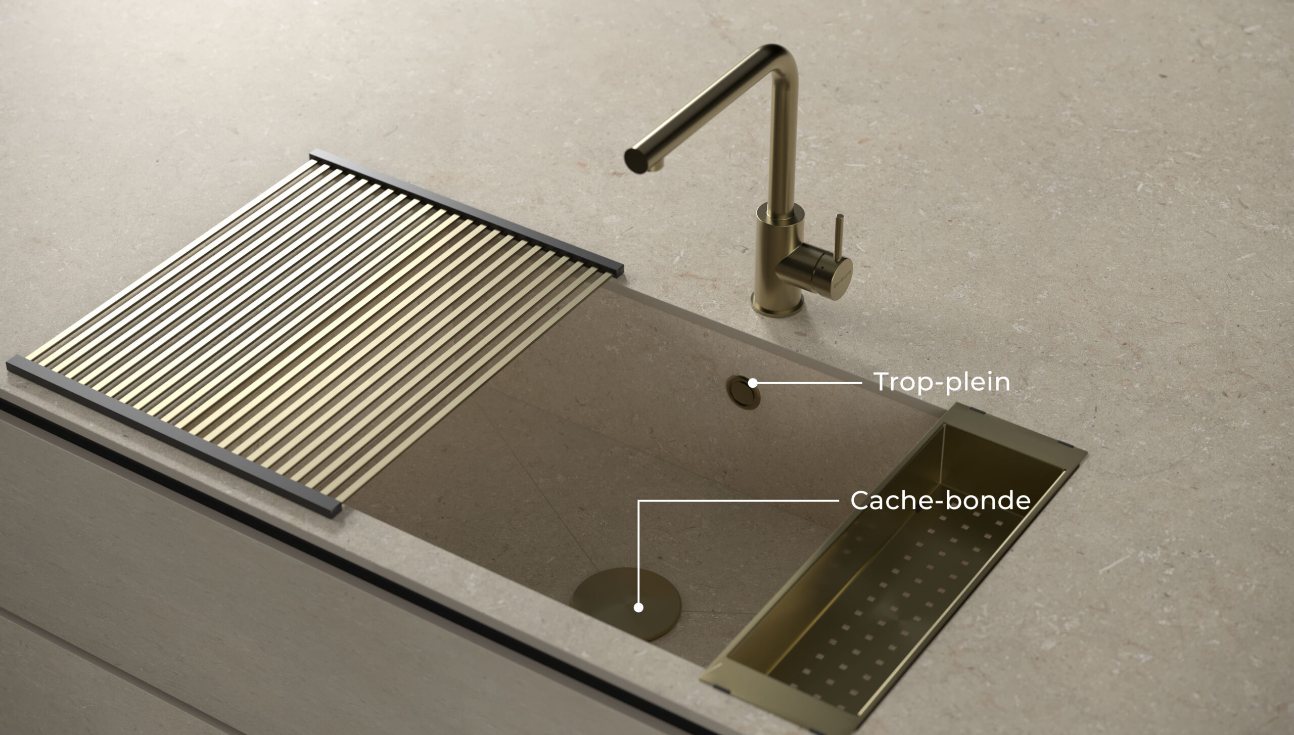 accessoires pour éviers cuisine