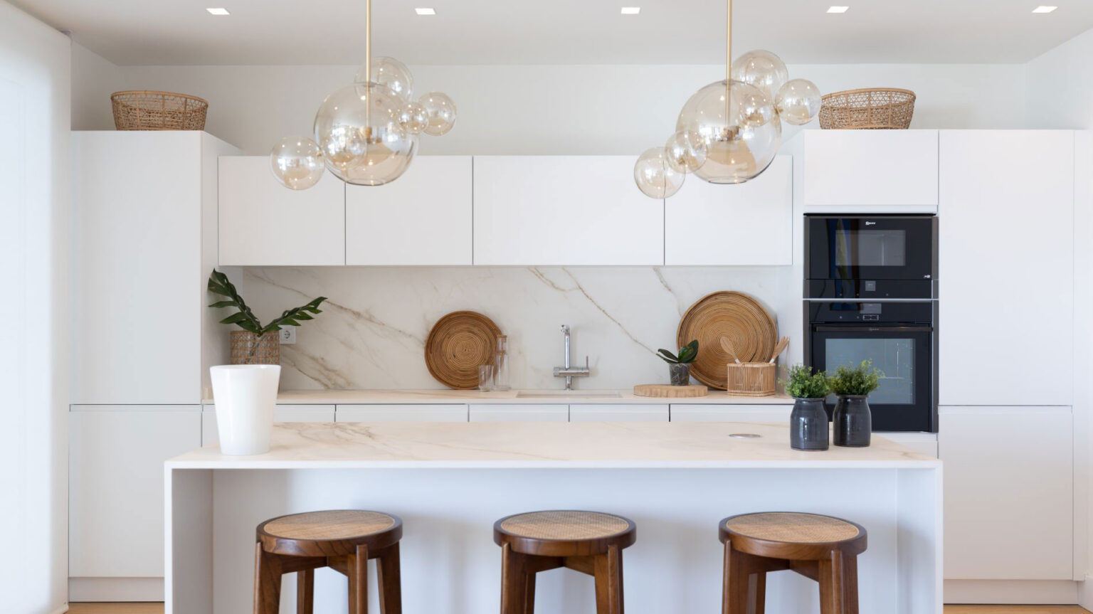 cocina moderna con isla