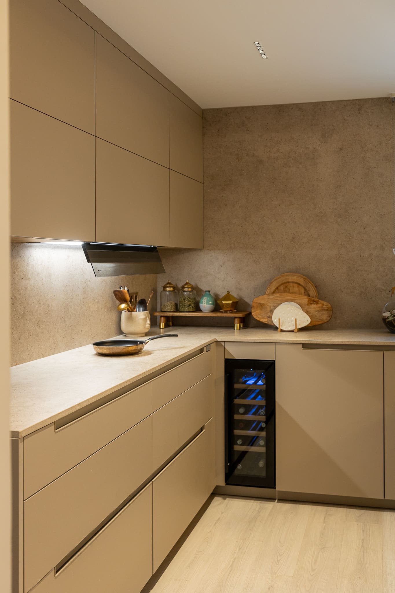 Cocina porcelánica Anima Beige