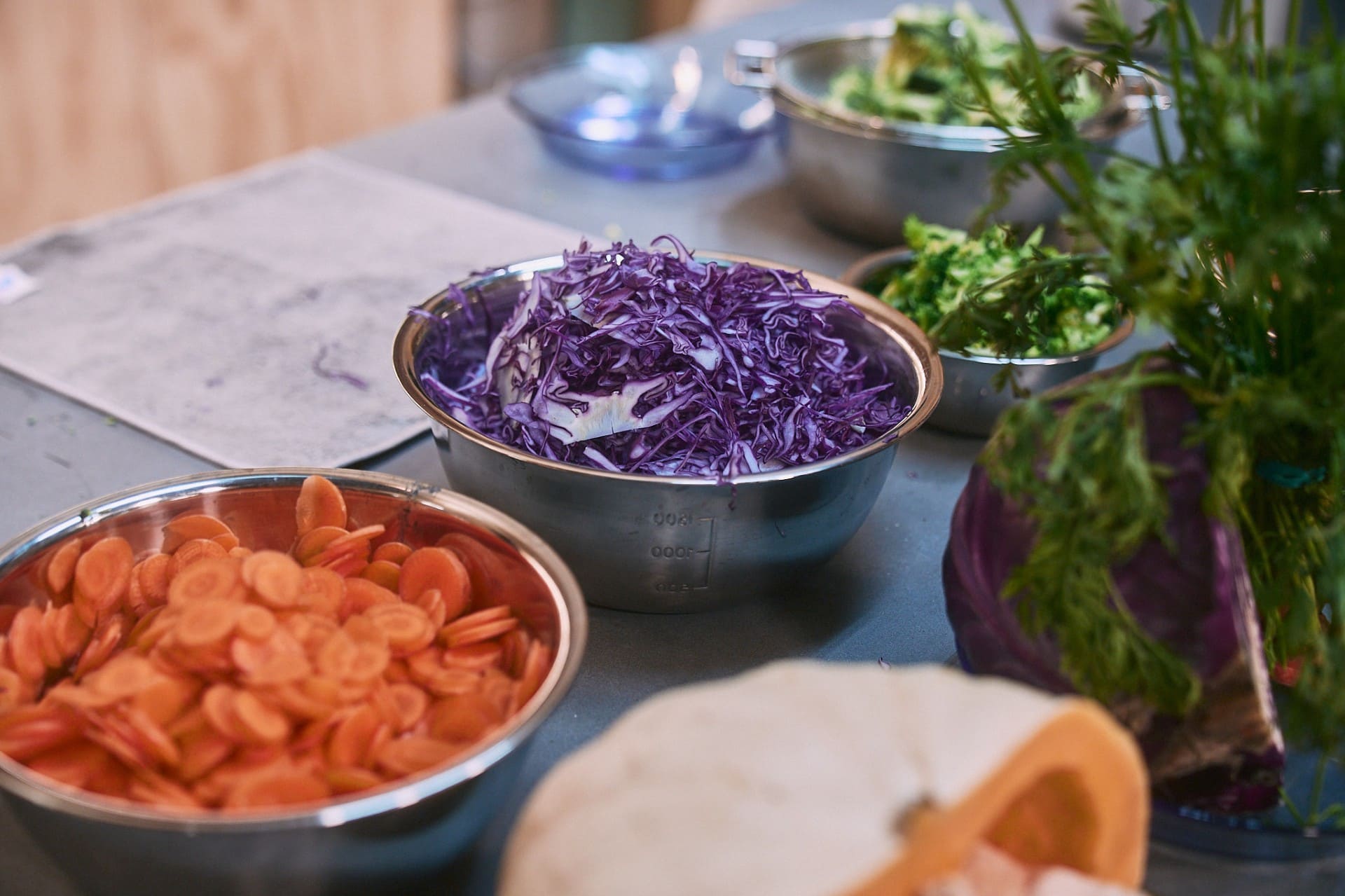 Detalle taller realizado en la Cocina Plató