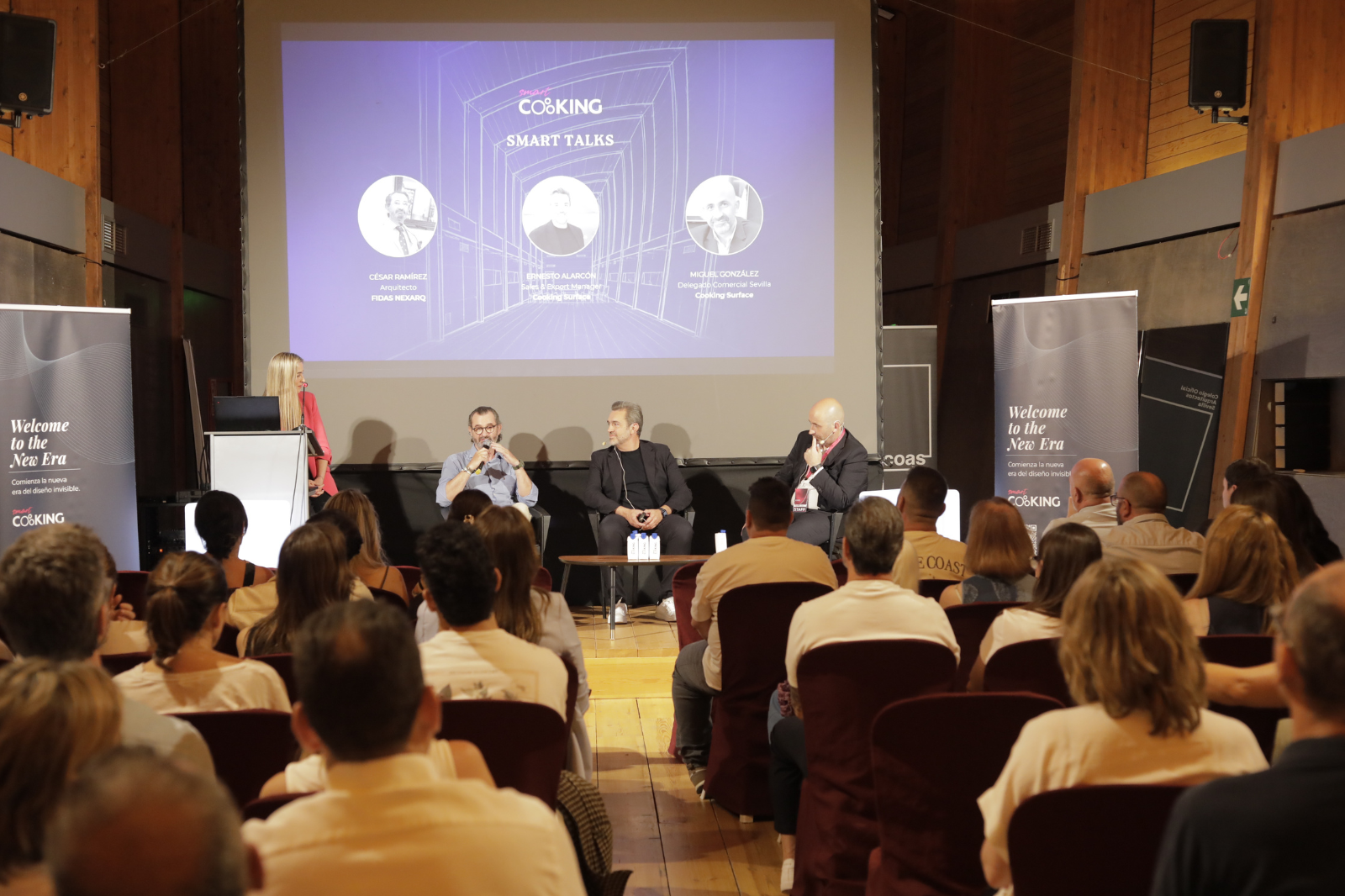 Smart Talks en FIDAS durante el acto de presentación The New Era en Sevilla